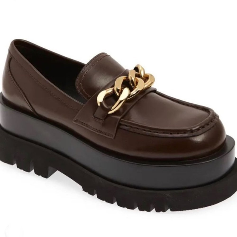 Jeffrey Campbell Recess Lug Platform Loafers   Sz:  8.5